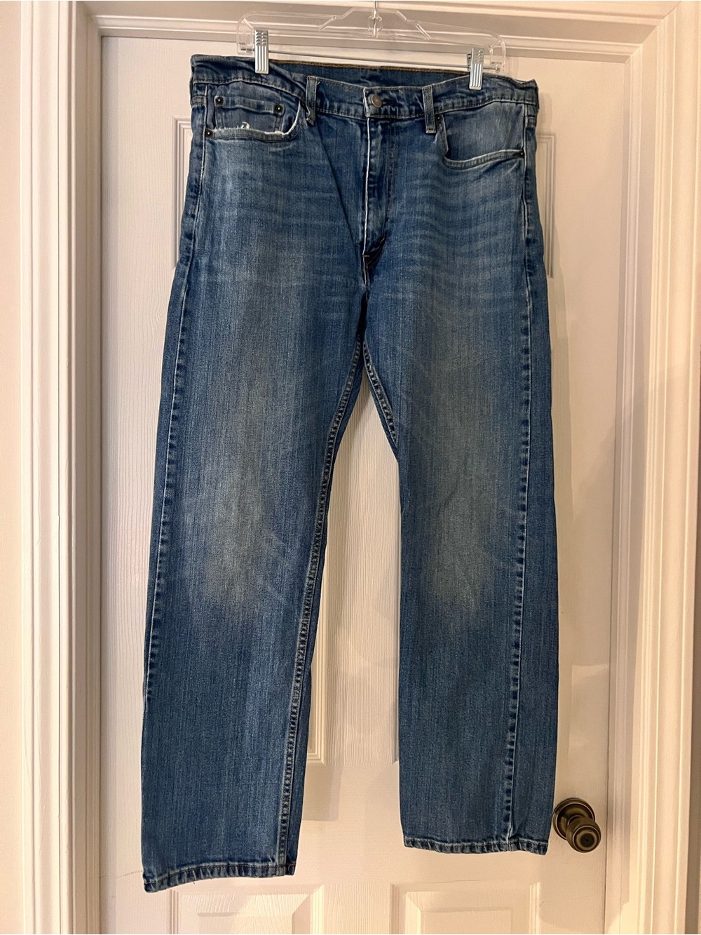 Levi's 513 -Men's - DISCONTINUED- Faded Blue Straight Jeans